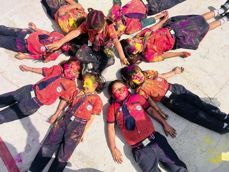 Holi celebration